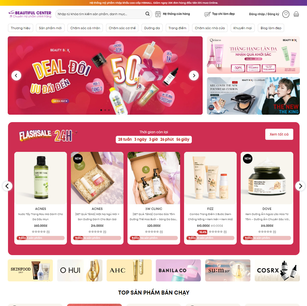 Theme wordpress mỹ phẩm 19