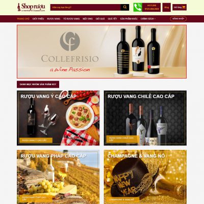 Theme wordpress shop rượu 03